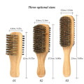Cepillo de pelo de la cerda de madera del verraco de Harmony para la extensión del pelo